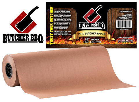 Butcher BBQ 18" Pink Butcher Paper