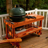 Long Table for Large Big Green Egg by JJ George