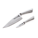 Knife Set Stainless Steel 2 Piece - 8" Chef and 3.5" Paring