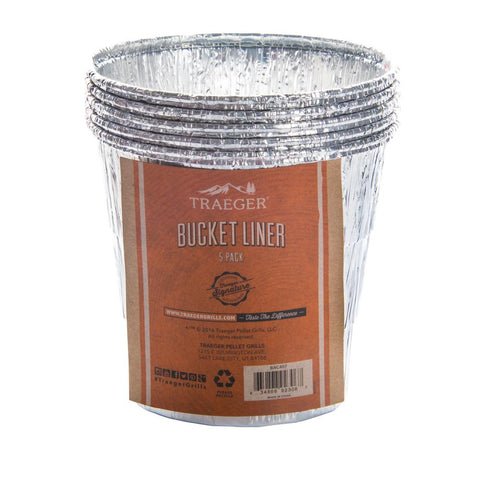 Traeger Grease Bucket Liner 5 Pack