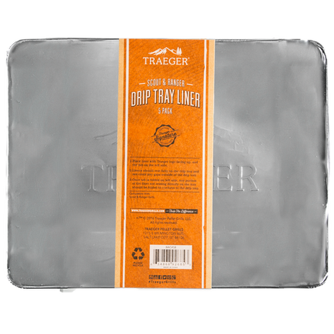 Traeger Ranger / Scout Drip Tray Liner 5 Pack