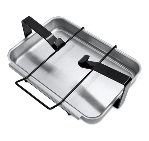 Weber Gas Grill Catch Pan and Holder