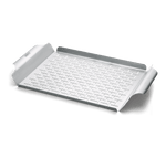 Weber Style Stainless Steel Grill Pan - Rectangular